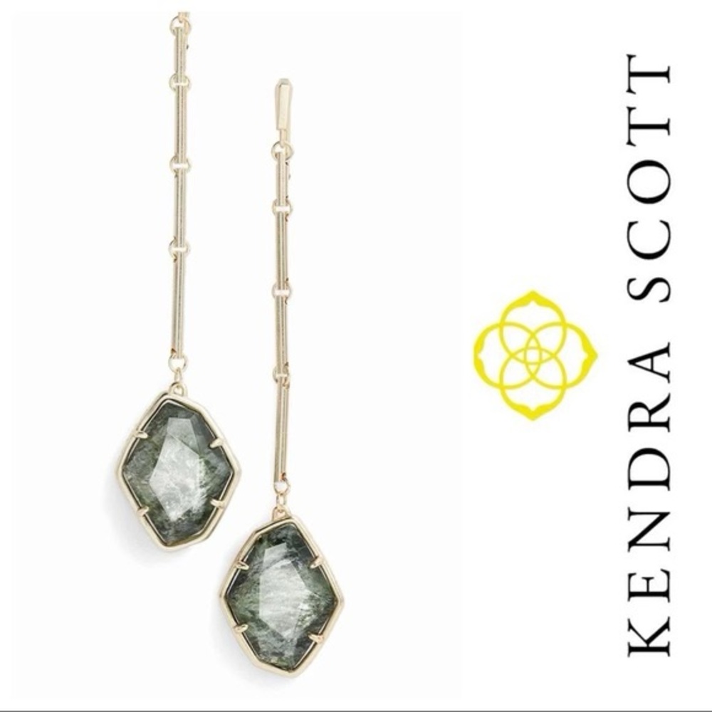 NWT KENDRA SCOTT CHARMIAN DROP EARRINGS